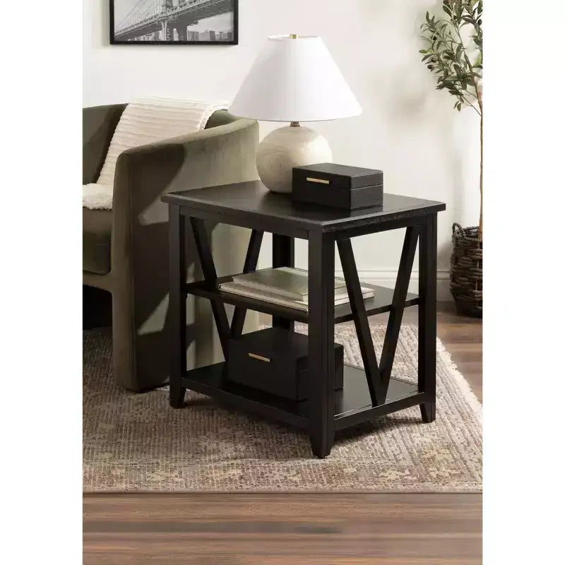Table d'appoint en bois Kate et Laurel Broadbridge