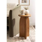 Table d'appoint ronde en bois Sora de Kate and Laurel