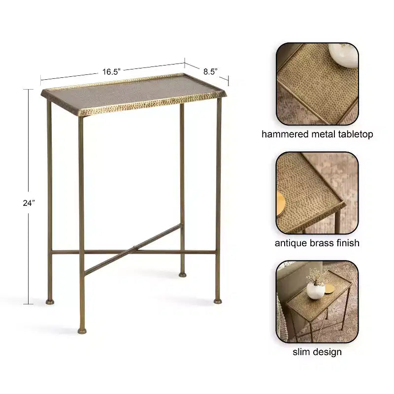 Table d'appoint fine Sanzo de Kate and Laurel