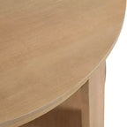 Table basse ronde en MDF Foxford Kate and Laurel