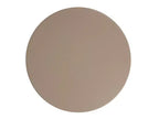 Table d'appoint plissée en métal Storied Home, Beige