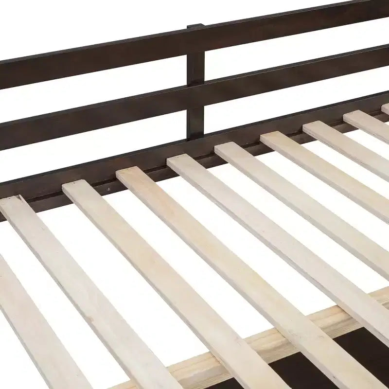 Lit mezzanine double avec bureau, lit mezzanine en bois avec tiroirs et étagères de rangement, lit mezzanine double haut avec miroir de coiffeuse pour enfants, adolescents et adultes