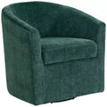 Elements Torrance Robin Emerald Fabric Swivel Chair
