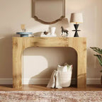 GustoWave Table console de ferme de 47 pouces, longue table d'entrée en bois derrière un canapé, meuble de couloir facile à assembler pour les salons