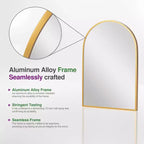 MAYEERTY 72x47 Écran de Panneau d'Intimité Naturel Extérieur Noir, Ensemble de 6 Panneaux Pliants Naturels pour Cour et Jardin
