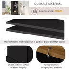 Meuble à chaussures minimaliste pour entrée avec banc à abattant, meuble d'entrée multifonctionnel, étagères réglables et crochets d'entrée