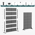 72 H Dovelina Brise-vue extérieur décoratif pour jardin