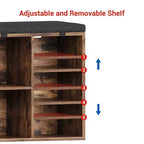Meuble à chaussures avec coussin amovible - Organiseur de rangement à 3 niveaux avec étagères réglables