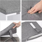 Meuble à chaussures avec coussin amovible - Organiseur de rangement à 3 niveaux avec étagères réglables