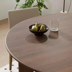 MAYEERTY 45 Table de salle à manger ronde en bois pour 4, table de cuisine et de salle à manger moderne de style campagnard