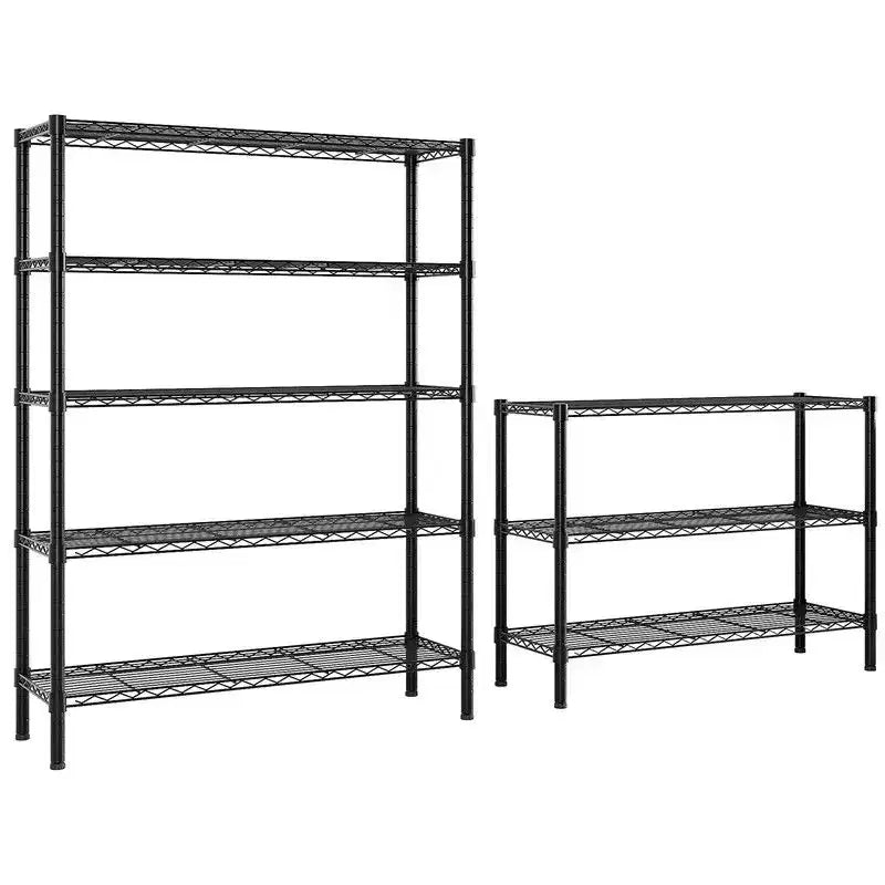 Karl Home Étagère métallique de 177,0 cm (69,7 po) de large