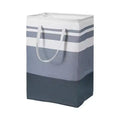 Unique Bargains Large Foldable Waterproof Travel Easy Carry Handles Laundry Basket