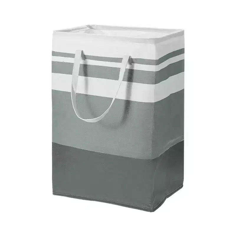 Unique Bargains Grand panier à linge pliable et étanche avec poignées de transport faciles