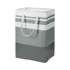 Unique Bargains Grand panier à linge pliable et étanche avec poignées de transport faciles