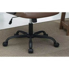 Chaise de bureau moderne Okak, chaise de bureau avec hauteur réglable et support à cinq roulettes, chaise d'ordinateur pour le bureau, la maison
