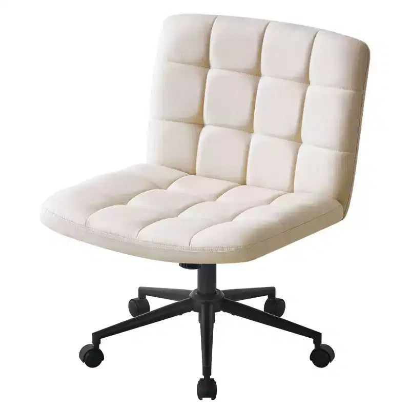 Chaises de bureau Okak 360 pivotantes, sans accoudoirs, réglables en hauteur et avec roulettes, confortables pour l'étude et la salle de lecture