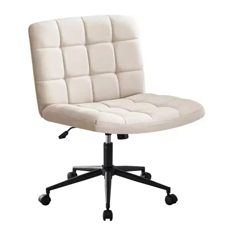 Chaises de bureau Okak 360 pivotantes, sans accoudoirs, réglables en hauteur et avec roulettes, confortables pour l'étude et la salle de lecture