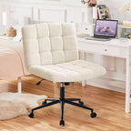 Chaises de bureau Okak 360 pivotantes, sans accoudoirs, réglables en hauteur et avec roulettes, confortables pour l'étude et la salle de lecture