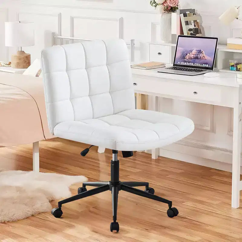 Chaises de bureau Okak 360 pivotantes, sans accoudoirs, réglables en hauteur et avec roulettes, confortables pour l'étude et la salle de lecture