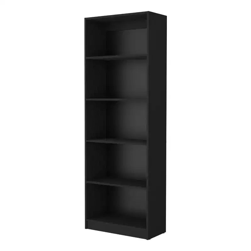 Okak - Étagère Minimaliste, Vitrine avec 5 Étagères Ouvertes, Organiseur de Rangement Autonome pour Salon, Bureau