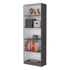 Okak - Étagère Minimaliste, Vitrine avec 5 Étagères Ouvertes, Organiseur de Rangement Autonome pour Salon, Bureau