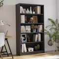 Okak Grande étagère de 152 cm, bibliothèque moderne à 5 niveaux ouverts, organiseur de rangement autoportant pour salon, bureau