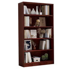 Okak 60 Inches Tall Modern Bookshelf, Bookcase with 5 Open Shelves, Freestanding Storage Organizer for Living Room, Office