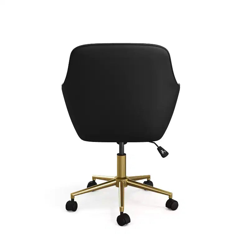 Chaise de bureau rembourrée Rayna Martha Stewart