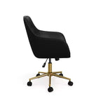 Chaise de bureau rembourrée Rayna Martha Stewart