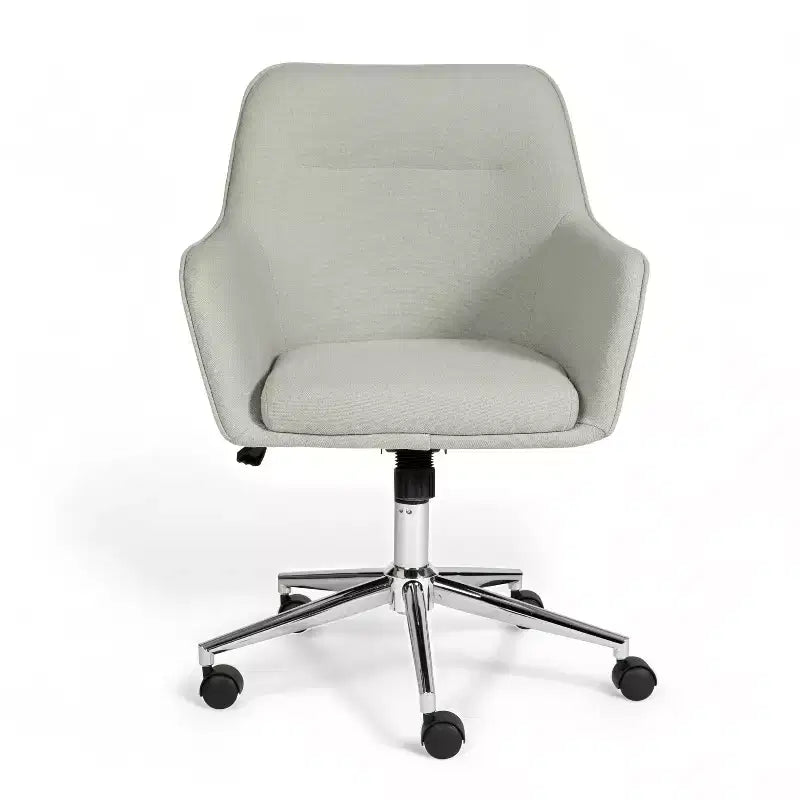 Chaise de bureau rembourrée Rayna Martha Stewart