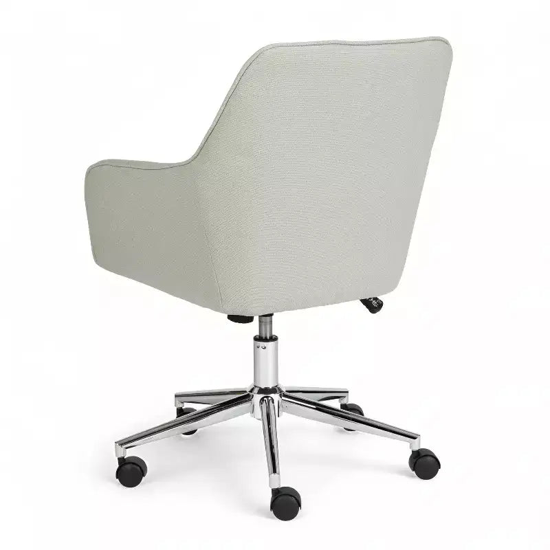 Chaise de bureau rembourrée Rayna Martha Stewart