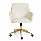 Chaise de bureau rembourrée Rayna Martha Stewart