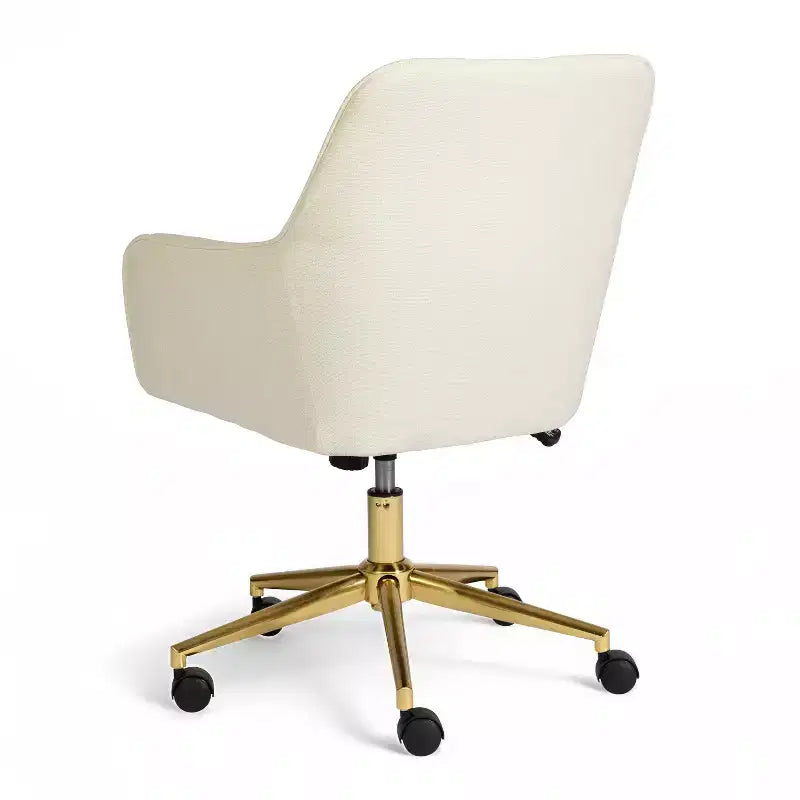 Chaise de bureau rembourrée Rayna Martha Stewart