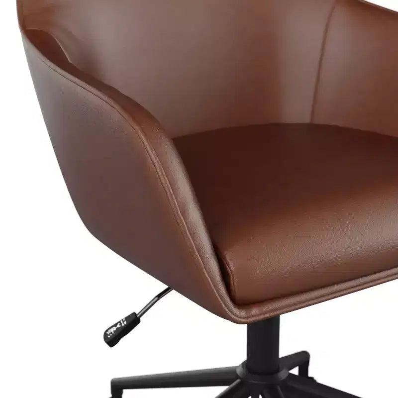 Chaise de bureau rembourrée Rayna Martha Stewart