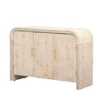 Buffet minimaliste Okak, buffet de salle à manger avec 4 portes et 4 étagères, meuble de rangement pour salon, salle à manger, cuisine