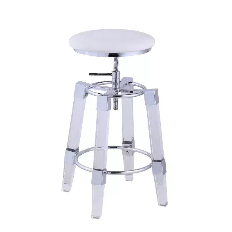 Chintaly Imports, tabouret contemporain à hauteur réglable avec assise rembourrée