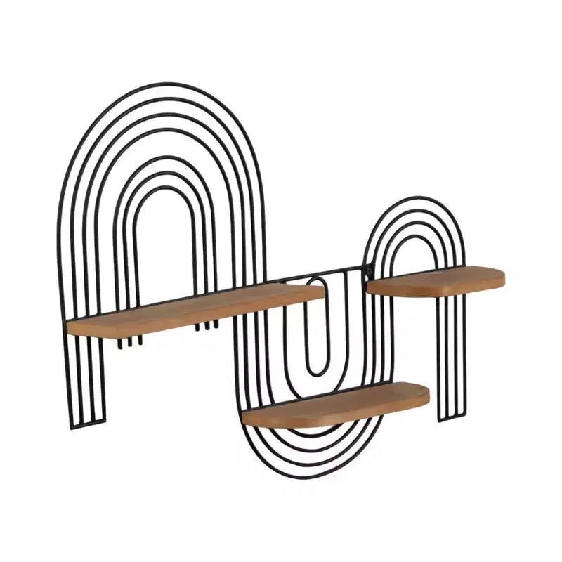 Pot de fleurs en céramique avec support - Jardinière ronde décorative avec base en bambou - Pot de fleurs bohème moderne pour la maison ou le bureau - 9 ivoire et beige