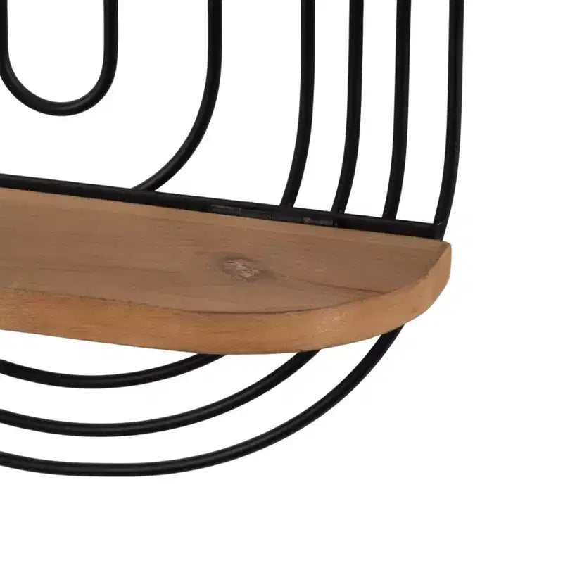 Pot de fleurs en céramique avec support - Jardinière ronde décorative avec base en bambou - Pot de fleurs bohème moderne pour la maison ou le bureau - 9 ivoire et beige