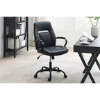 Chaise de jeu Okak avec accoudoirs, chaise croisée avec roulettes, chaise d'ordinateur rembourrée pour étude, bureau, salle de jeux