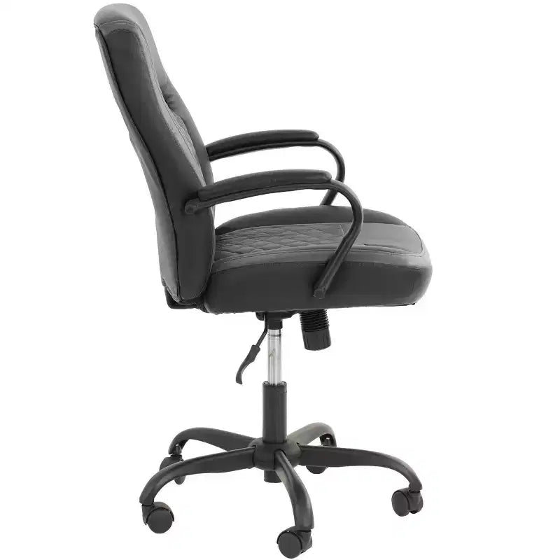 Chaise de jeu Okak avec accoudoirs, chaise croisée avec roulettes, chaise d'ordinateur rembourrée pour étude, bureau, salle de jeux