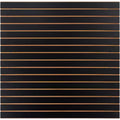 VEVOR Slatwall Panels, Garage Wall Panels(Set of 2 Panels), Heavy Duty Garage Wall Organizer Panels Display, Black