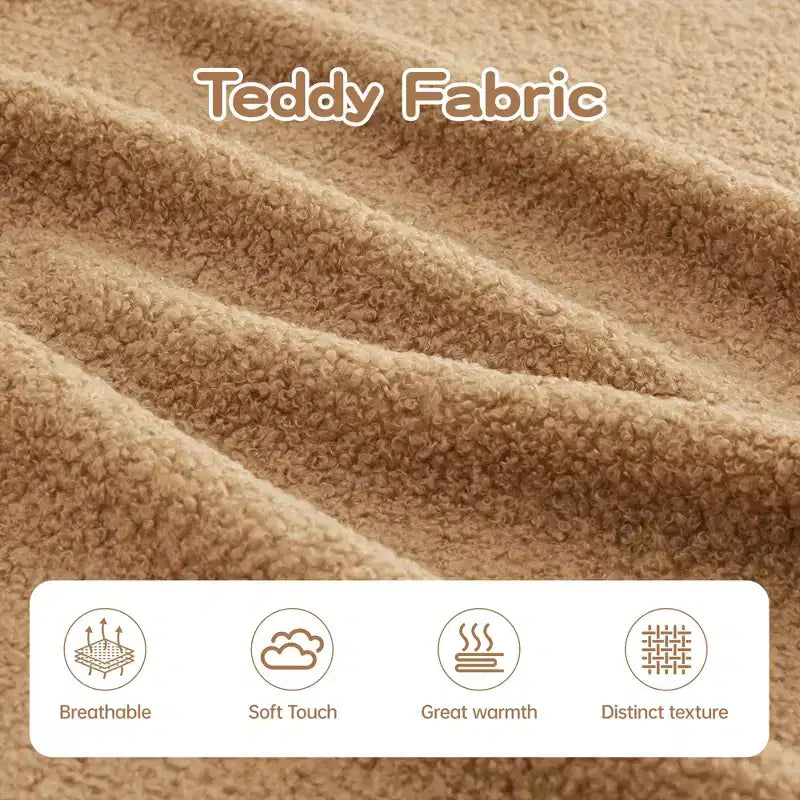 77.2 Canapé Teddy, éponge 32D, sans ossature, deux chaises longues, convertible, couleur contrastée, symétrique, salon