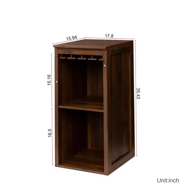 Casier à vin modulaire rustique Tristan de GDFStudio
