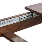 Table à manger rectangulaire extensible rustique GDFStudio Daphné