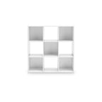 Meuble de rangement 9 cubes Signature Design by Ashley – Bibliothèque ouverte polyvalente et unité de présentation pour une organisation domestique moderne