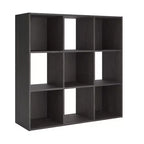 Meuble de rangement 9 cubes Signature Design by Ashley – Bibliothèque ouverte polyvalente et unité de présentation pour une organisation domestique moderne
