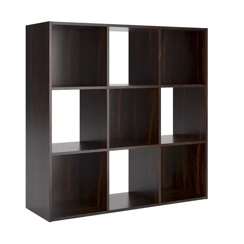 Meuble de rangement 9 cubes Signature Design by Ashley – Bibliothèque ouverte polyvalente et unité de présentation pour une organisation domestique moderne
