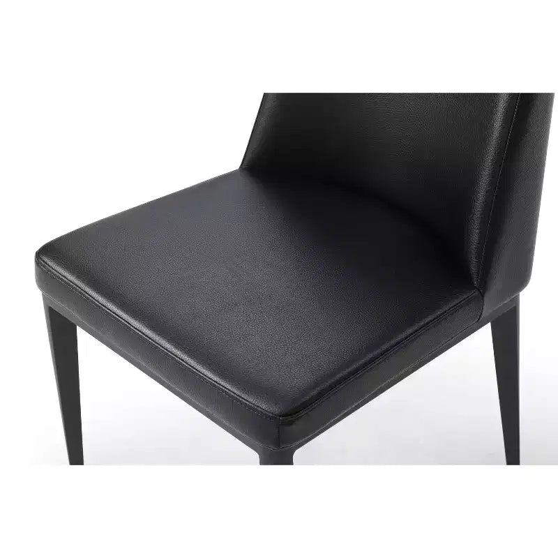 Lot de 4 chaises de salle à manger HomeStock 36 po en similicuir gris, pour un aménagement intérieur polyvalent, idéal et tendance