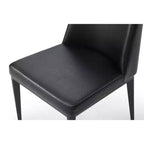Lot de 4 chaises de salle à manger HomeStock 36 po en similicuir gris, pour un aménagement intérieur polyvalent, idéal et tendance