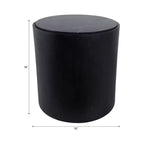 Table d'appoint moderne en pierre et bois de manguier avec élégant plateau en marbre, design rond contemporain, base en bois massif durable pour une décoration intérieure élégante